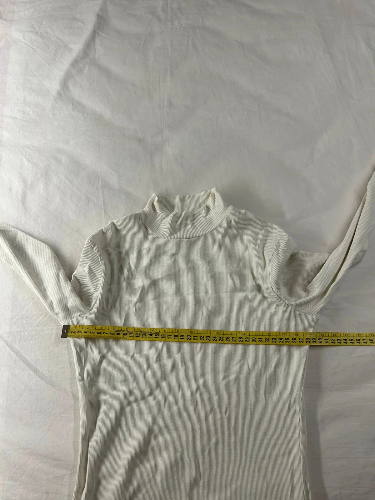Creamy white long-sleeve blouse by In Extenso – photo 7